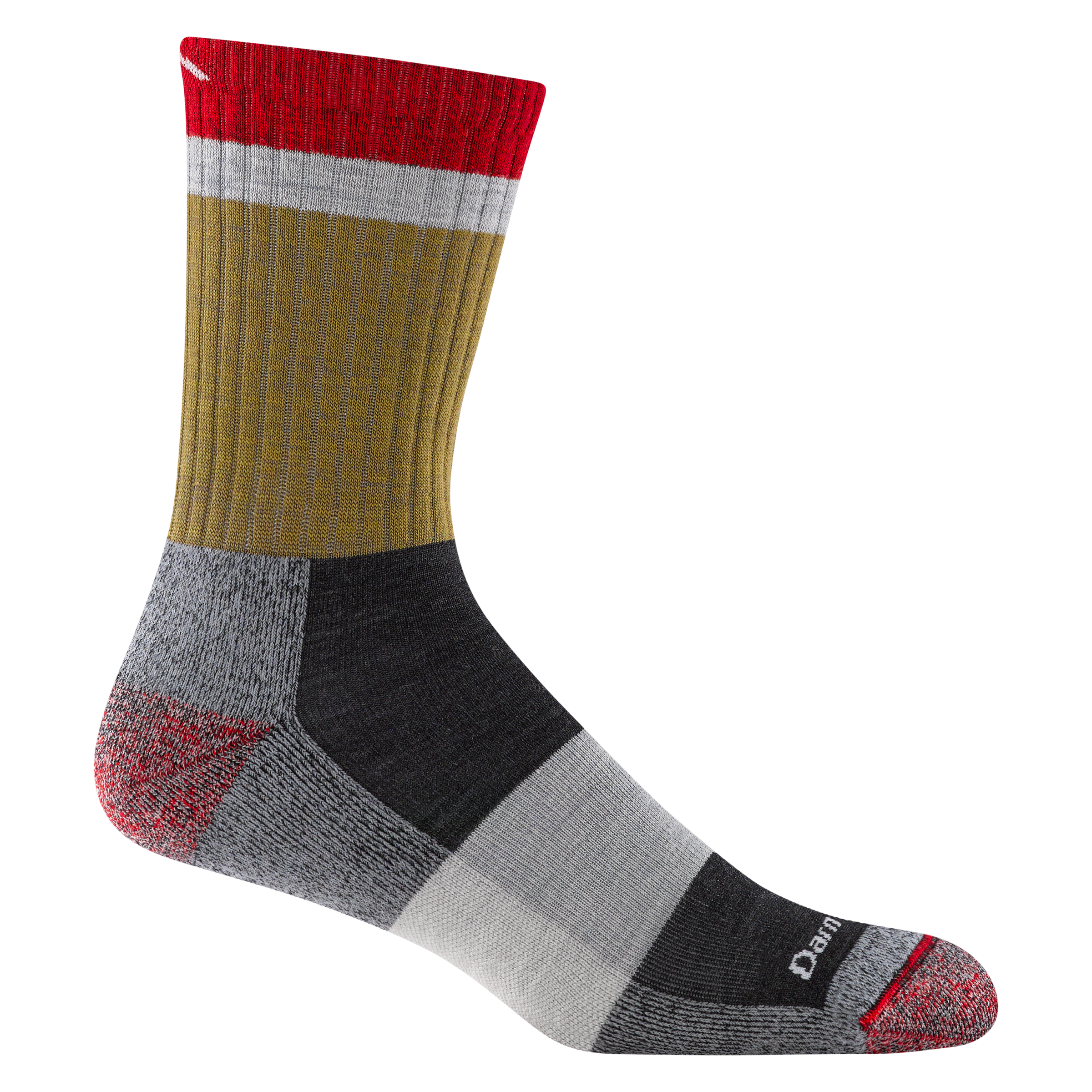 Men's Heady Stripe Micro Crew Lightweight Hiking Socks