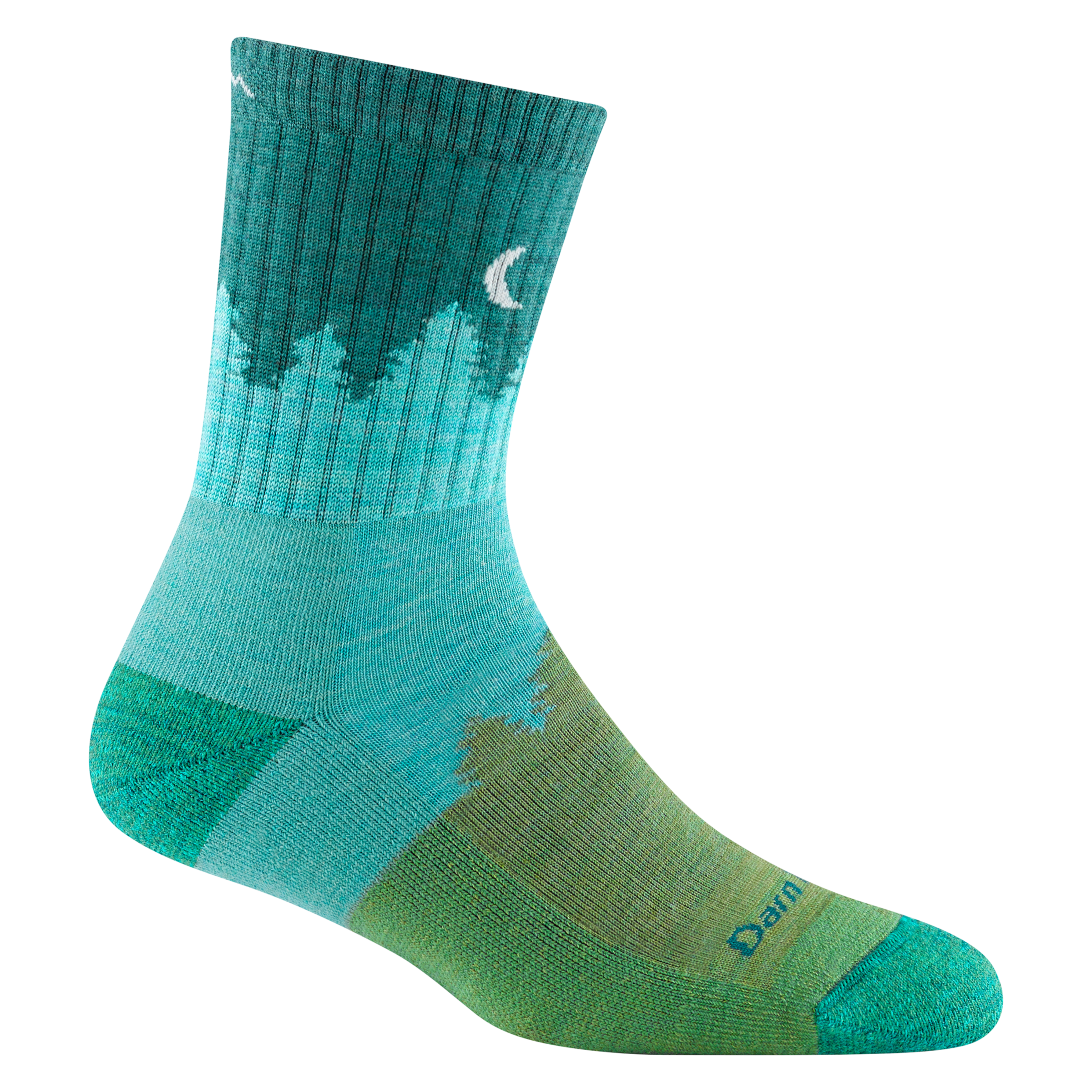 Women's Treeline Micro Crew Midweight Hiking Socks