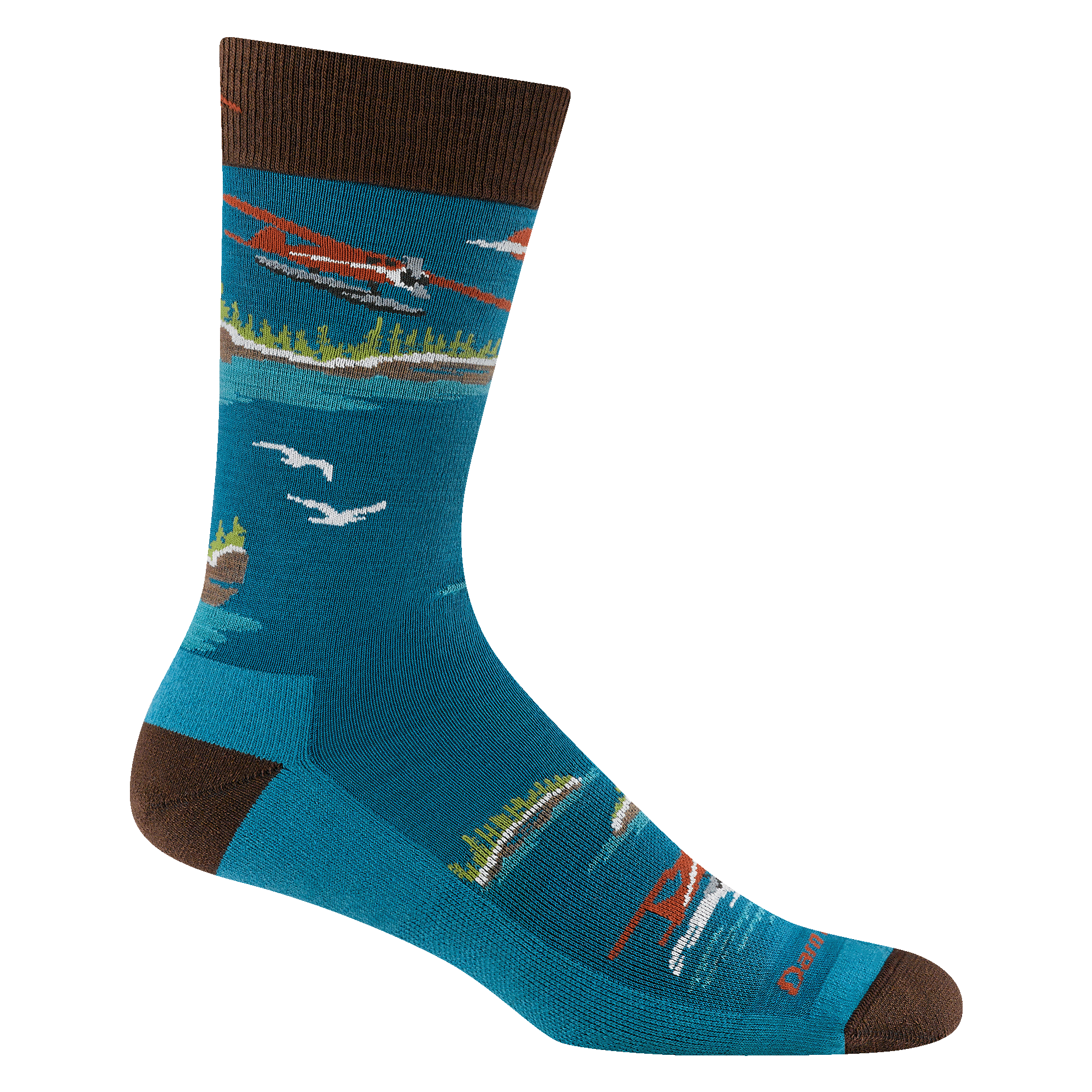 Men's Float Boat Crew Lightweight Lifestyle Socks